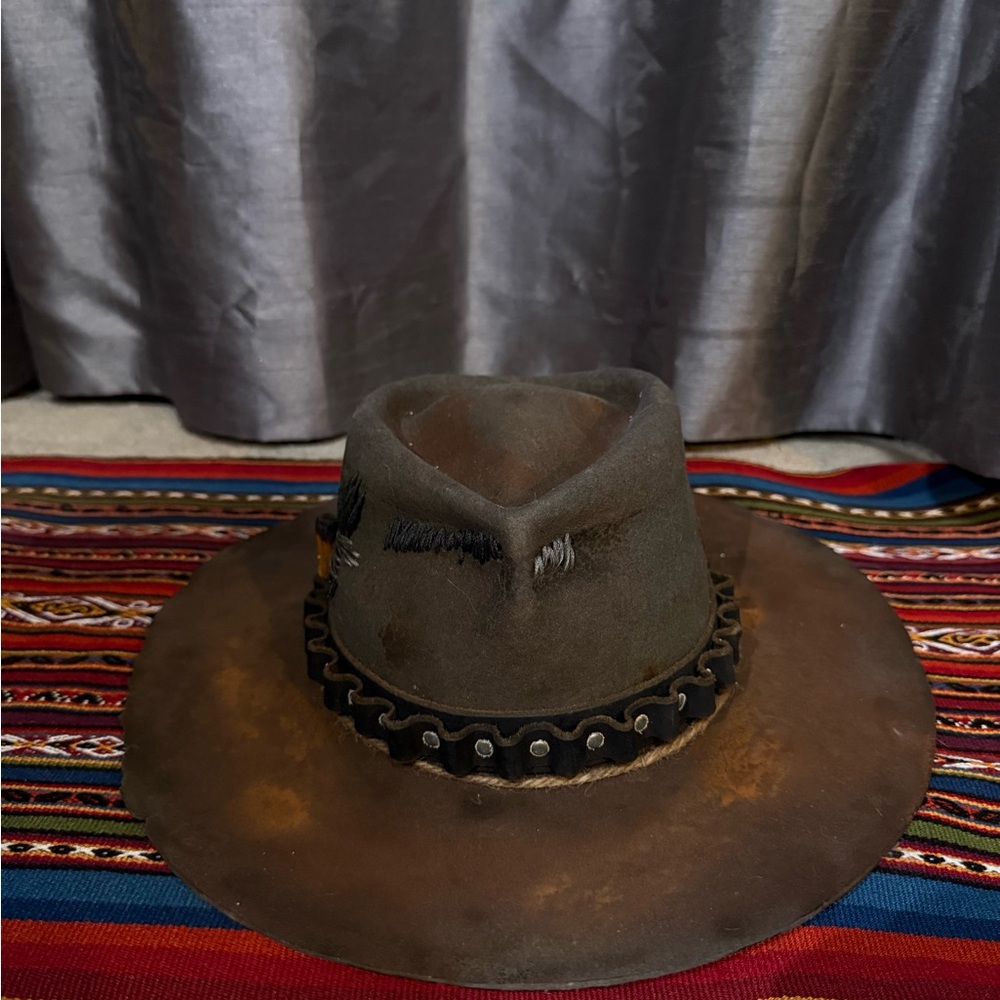Stetson Stampede 4X Beaver Cowboy Hat  Bullet Gray 3 1/2" Brim 7
3/8 - Custom